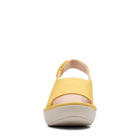 Женские босоножки Clarks Reedly Shaina 26140708, желтые