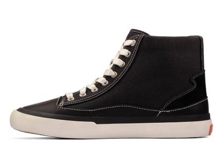 Женские высокие кеды Clarks Aceley Hi 26158441, черные
