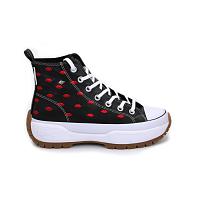 KAYA MID FLY B52-3718-01 - Женские высокие кеды British Knights, черные KAYA MID FLY B52-3718-01 - Женские высокие кеды British Knights, черные