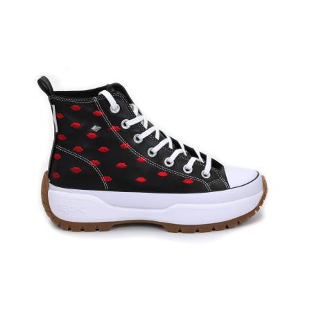 Женские высокие кеды British Knights KAYA MID FLY B52-3718-01, черные