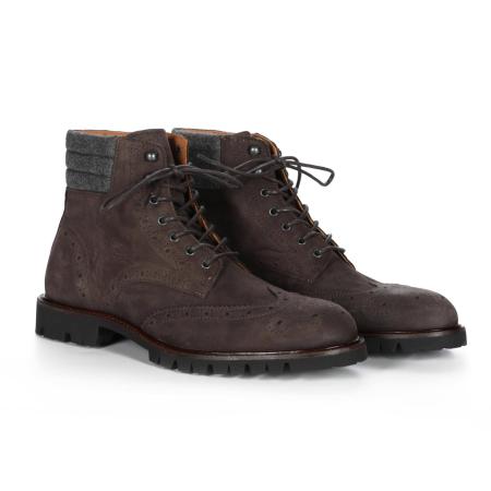 Мужские высокие ботинки Hackett COMMANDO MOUNTAIN HMS21162, коричневые