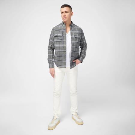 CHECKED PADDED OVERSHIRT BD 3017776