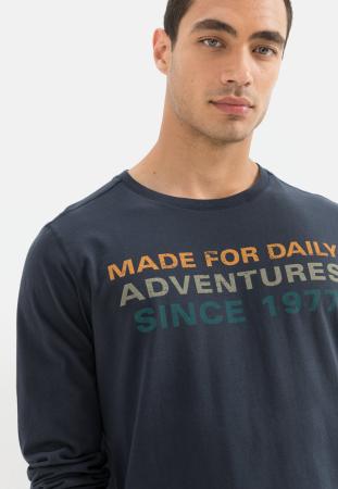 Мужская футболка Camel Active T-Shirt 1/1 Arm 409645-8T13, синяя