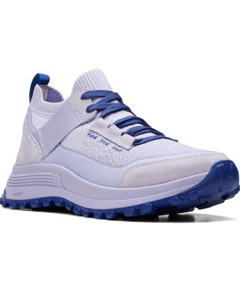 Женские кроссовки Clarks Clarks ATLTrekKnit WP 26172716, фиолетовые