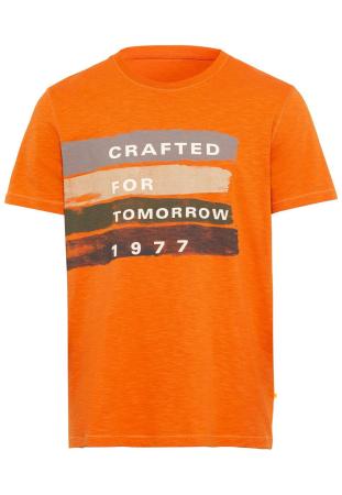 Мужская футболка Camel Active T-Shirt 1/2Arm 409745-1T06, оранжевая