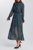 FALL FLOWER CRINKLE DRESS 4503103 - FALL FLOWER CRINKLE DRESS 4503103