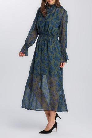 FALL FLOWER CRINKLE DRESS 4503103