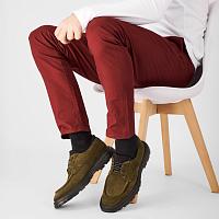  33307385-1400 - Мужские полуботинки Bugatti, хаки