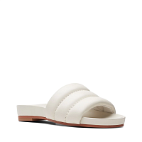 Clarks Pure Soft 26173701 - Женские сланцы Clarks, белые