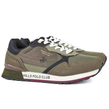 Мужские кроссовки Beverly Hills Polo Club KING POWER MIX BHM523105, хаки