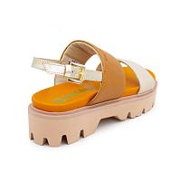 ELSIE S3ELSIE08-LEA - Женские сандалии Blauer, коньячные ELSIE S3ELSIE08-LEA - Женские сандалии Blauer, коньячные