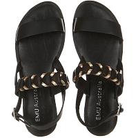 FIG W11483 - Женские сандалии EMU Australia, черные FIG W11483 - Женские сандалии EMU Australia, черные