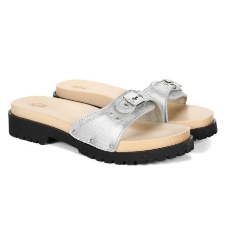 Женские сланцы SCHOLL PESCURA CARROARMATO F305501057, серебряные