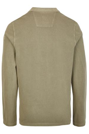Мужское поло Camel Active Polo Longsleeve 409865-7P07, хаки