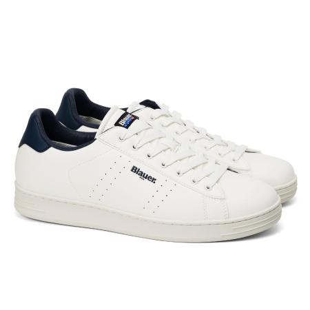 Мужские кеды Blauer GRANT S4GRANT01-PUC, белые