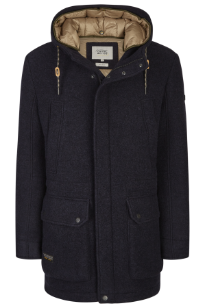 Мужское пальто Camel Active Coat 410240-8O43, синее Мужское пальто Camel Active Coat 410240-8O43, синее