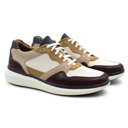 Мужские кроссовки Clarks Un Globe Run 26150526, коричневые