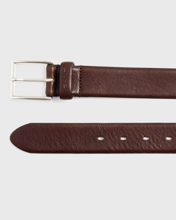 Мужской ремень Gant CLASSIC LEATHER BELT 94492, коричневый