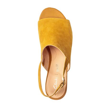 Женские босоножки Clarks Mena Lily 26139241, оранжевые