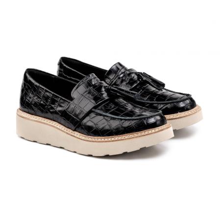 Женские лоферы Clarks Trace Tassel 26150386, черные