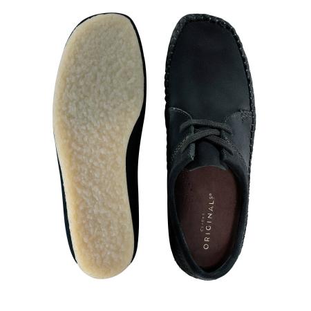 Женские топсайдеры Clarks Weaver. 26134198, черные Женские топсайдеры Clarks Weaver. 26134198, черные