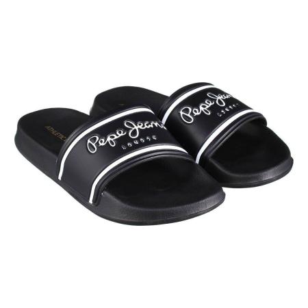 Мужские сланцы Pepe Jeans London SLIDER CLASSIC PMS70070, черные