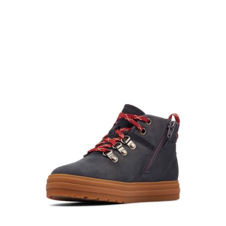Детские высокие кеды Clarks Nova Hike K 26161958, синие