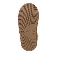 Eccles K12610 - Детские полусапоги из овчины (угги) EMU Australia, коричневые