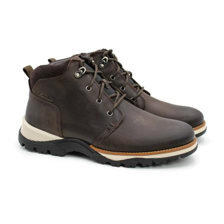 Мужские ботинки Clarks Topton Mid 26163262, коричневые