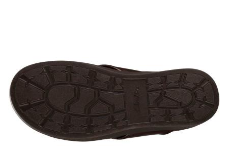 Мужские сланцы Clarks Sunder Cross 26157372, коричневые