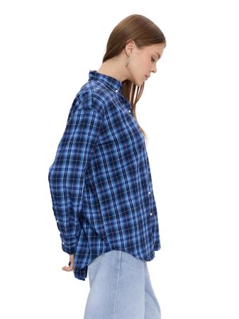 FLANNEL CHECK RELAXED SHIRT 4300052