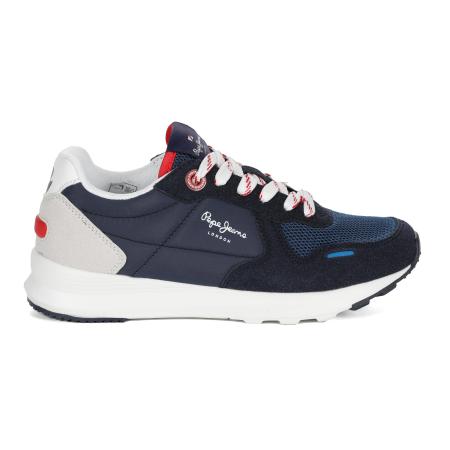 Детские кроссовки Pepe Jeans London YORK BASIC BOY SS22 PBS30515, синие