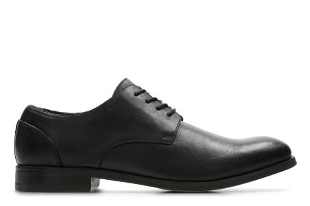 Мужские дерби Clarks Flow Plain 26139641, черные