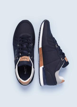 Мужские кроссовки Pepe Jeans London TINKER ROAD PMS30771, синие