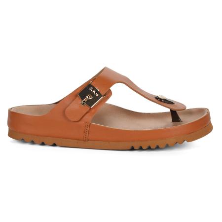 Женские вьетнамки SCHOLL MAYA F306881175, коньячные