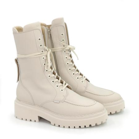 Женские высокие ботинки Nubikk Fae Aubine 21040800-22DL, бежевые