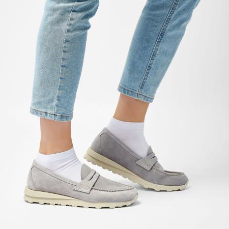 Женские лоферы Clarks 22213048, серые