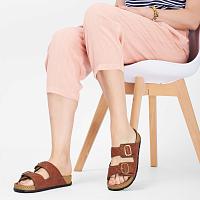 BORA 2 STRAPS F320811630 - Женские пантолеты SCHOLL, коричневые BORA 2 STRAPS F320811630 - Женские пантолеты SCHOLL, коричневые