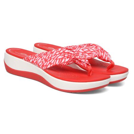 Женские вьетнамки Clarks Clarks Arla Glison 2 26172465, красные