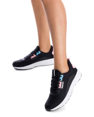 Женские кроссовки REFRESH TEXTILE LADIES SHOES 79085, черные Женские кроссовки REFRESH TEXTILE LADIES SHOES 79085, черные