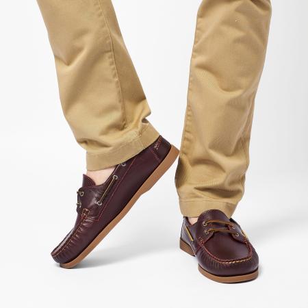 Мужские мокасины Clarks 22207312, бордовые