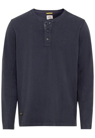 Мужской джемпер Camel Active Henley 1/1 Arm 409675-2T28, синий