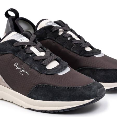 Мужские кроссовки Pepe Jeans London N22 SUMMER PMS30624, черные Мужские кроссовки Pepe Jeans London N22 SUMMER PMS30624, черные