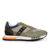 HERON S4HERON02-RIS - Мужские кроссовки Blauer, зеленые HERON S4HERON02-RIS - Мужские кроссовки Blauer, зеленые