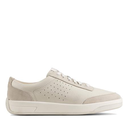 Мужские полуботинки Clarks Hero Air Lace 26152887, белые Мужские полуботинки Clarks Hero Air Lace 26152887, белые