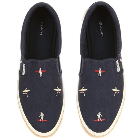 Мужские слипоны Gant FRESNO 18678391, синие