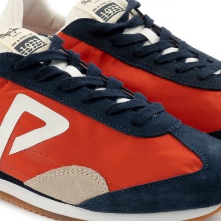 Мужские кроссовки Pepe Jeans London TAHITI RETRO MAN PMS30513, красные