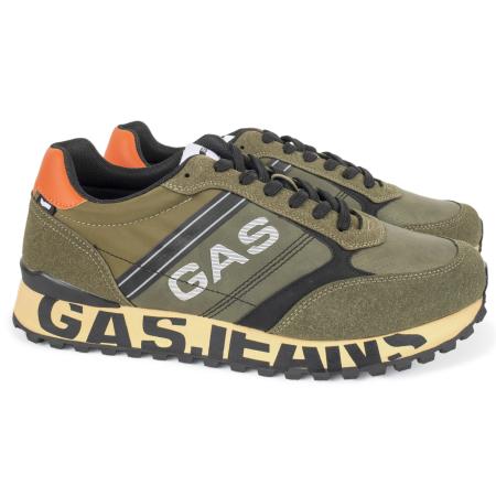 Мужские кроссовки GAS SEDRIK MIX 2 GAM523902, зеленые Мужские кроссовки GAS SEDRIK MIX 2 GAM523902, зеленые