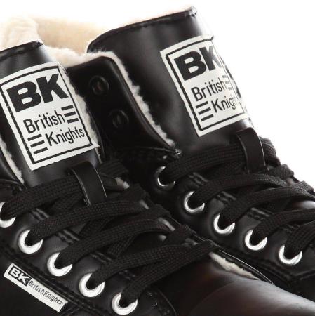 Мужские высокие кеды British Knights ROCO B44-3758-03, черные