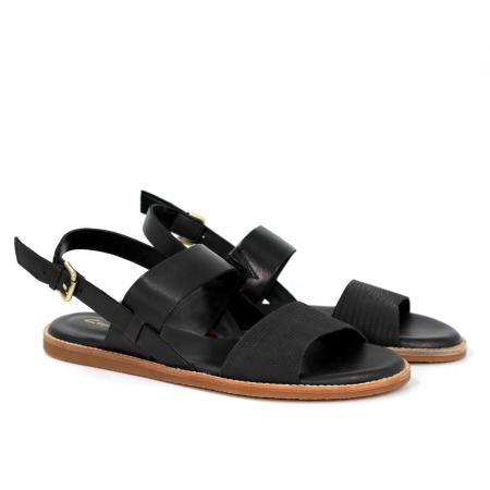 Женские сандалии Clarks Clarks Karsea Strap 26171874, черные Женские сандалии Clarks Clarks Karsea Strap 26171874, черные